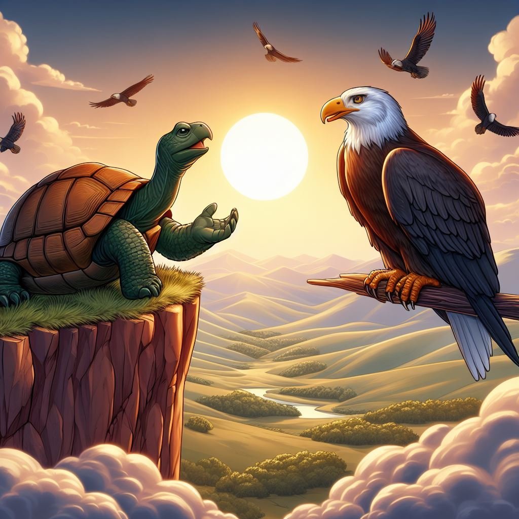 the tortoise and the eagle