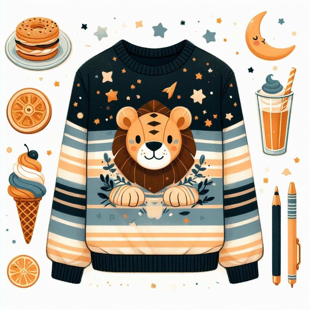 Leo Striped Sweater