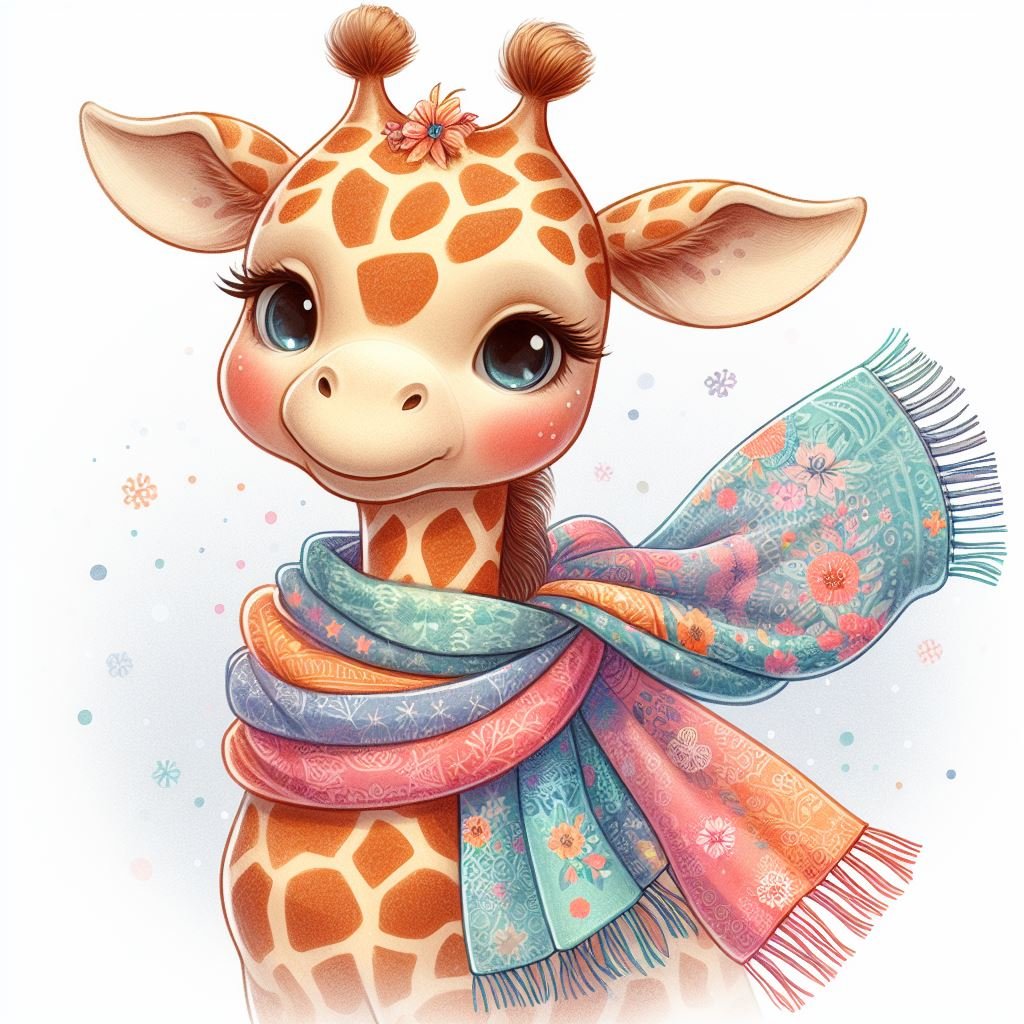 A Scarf For Sara The Giraffe